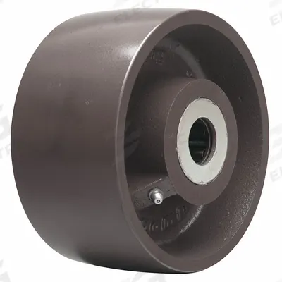 APPROVED VENDOR Caster Wheel: 6 in Wheel Dia., 3 in Wheel Wd, Iron, 6,000 lb Load Rating - Iron Tread Wheels