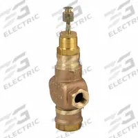 Hydronic Globe Valve: 2-Way, 4.7 CV Flow, 1/2 in Female NPT, Brass Body, Stainless Steel Stem (MPN V5011N1040/U). Key specifications — Manufacturer Part Number: V5011N1040/U; Brand: HONEYWELL; Seat Material: Stainless Steel; Specific Valve Action: Stem Down to Close.