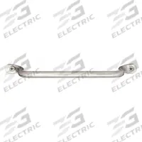 MONROE PMP Pull Handle: Unthreaded Holes, Stainless Steel, Silver, 5/16 in Screw Size, 0.63 in (MPN PH-0207). Key specifications — Brand: MONROE PMP; Projection Type: Non-Recessed; Material: Stainless Steel; Finish: Dull; Color: Silver; Folding Type: Fixed; Mounting Type: Unthreaded Holes; Screw Size: 5/16 in.
