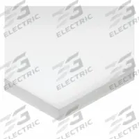 UHMW Polyethylene Bar: 1 in Thick, 5 in x 12 in, Opaque, White, 4,400 psi Tensile Strength (MPN BULK-PS-UHMW-298). Key specifications — Impact Strength: 16.0 ft-lb/in; Backing Type: No Backing; Clarity: Opaque.