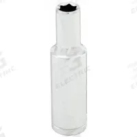 WESTWARD Socket: Metric, 3/8 in Drive Size, 6 mm Socket Size, 6-Point, Deep, Chrome, Socket (MPN 53YT49). Key specifications — attr1204417: WESTWARD; attr1204392: Chrome.