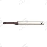 OSG Ball End Mill: Carbide, TiAlN Coated, 2 Flute, 3.5 mm Mill Dia, 3.5 mm LOC, 70 mm OAL (MPN HP419-1378)