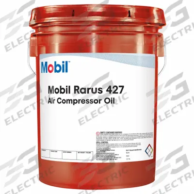MOBIL Lubricant: 5 gal, Pail, 100 ISO Viscosity Grade, 100 Viscosity Index - Air Compressor Oils
