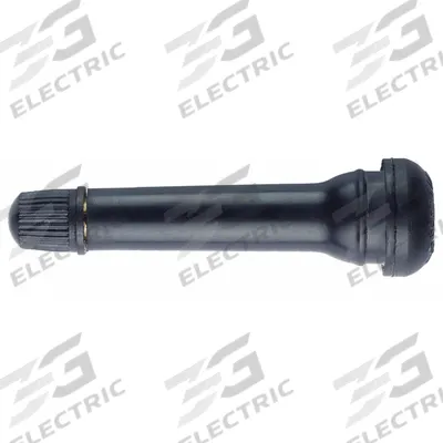 TRU-FLATE Snap-In Valve: Tire Valve, Snap-In, 180° Valve Stem Angle, Straight - Tire Valve Stems