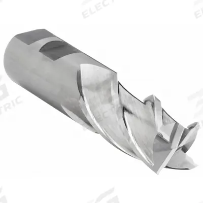 CLEVELAND Square End Mill: High Speed Steel, 4 Flute, 25/32" Mill Dia, 1-7/8" LOC - General Purpose High-Speed Steel Square End Mills