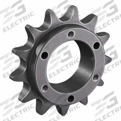 TSUBAKI Sprocket: For 50 Chain, 13 Teeth, 2.612 in Pitch Dia, 2.91 in Outside Dia - Size 50 Bushed-Bore Roller Chain Sprockets