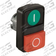 SCHNEIDER ELECTRIC Multihead Operator: Non-Illuminated, 2 Button, Flush Profile, 22 mm Mounting Size (MPN ZB4BL73417). Key specifications — attr211308: SCHNEIDER; attr1026606: Momentary/Momentary; attr1026618: I; attr1026638: XB4; attr1063632: Metallic.