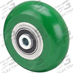 APPROVED VENDOR Caster Wheel: 6 in Wheel Dia., 2 in Wheel Wd, Polyurethane, 1,250 lb Load Rating (MPN 16V363). Key specifications — Brand: APPROVED VENDOR; Wheel/Tread Color: Green.