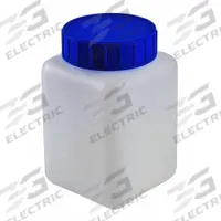 DYNALON Graduated Bottle: 500 mL, 16.9 fl oz, HDPE, Natural, Rectangular, Closure Included, HDPE (MPN 501305-0500). Key specifications — Body Color: Natural; Brand: DYNALON; Closure Included: Yes; Graduated: Yes.