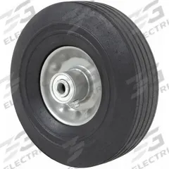 APPROVED VENDOR Solid Wheel: 8 in Wheel Dia., 3 1/8 in Wheel Wd, Rubber, 350 lb Load Capacity, Steel (MPN 1NWY4). Key specifications — Brand: APPROVED VENDOR.