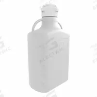 APPROVED VENDOR Plastic Carboys, Jerricans, & Jugs - Rectangular Plastic Carboys & Jerricans: 12.8 L (MPN 152-2211-OEM). Key specifications — Autoclavable: Yes; Dispenser Location: Bottom; Features: Rectangular Shape; Body Color: White; Brand: APPROVED VENDOR; Includes Closure: Yes; Mouth Size: Wide; Screw Closure Size: 83 mm.
