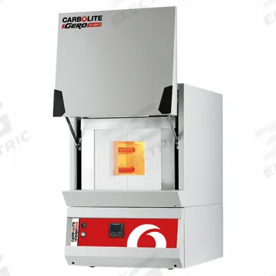 CARBOLITE Box Furnace: Gravity, 0.1 cu ft Capacity, 1,600°C Max Temp, 4,500 W Watt - Natural Gravity Convection Box Furnaces