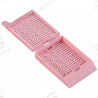 APPROVED VENDOR Embedding Cassette: Pink, Polyoxymethylene, 1.63 in Overall Lg, 1.11 in Overall Wd (MPN 21RK79). Key specifications — Color: Pink; Material: Polyoxymethylene; Brand: APPROVED VENDOR; Product Type: Embedding Cassette.