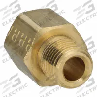 PARKER Metal Pipe Straight: Straight, 1/8 in x 1/8 in, Female NPT Threaded x Male NPT Threaded (MPN 222P-2-2). Key specifications — Maximum Operating Pressure: 1,000 psi.
