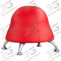 SAFCO PRODUCTS Ball Chair: 17 in Max Overall Ht, 22 1/2 in Overall Wd, Red, 12 in Seat Wd, CPSIA (MPN 4756RV). Key specifications — attr987191: CPSIA.