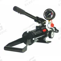 ENERPAC Hydraulic Hand Pump: 2 Stages, Single Acting, 197 psi Max. Pressure 1st Stage, Steel (MPN HP350SMIN). Key specifications — Brand: ENERPAC; Cylinder Compatibility: Single Acting.