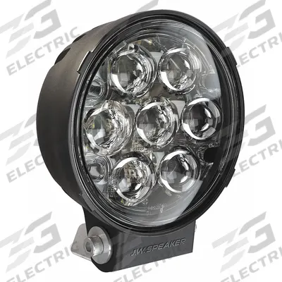 J.W. SPEAKER Vehicle Work Light: Round, Spot, LED, Bracket, DT04-2P Connector - Vehicle Standard Spotlights