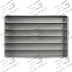 Compartment Drawer Insert: 18 in x 12 in x 3 in, 17 1/2 in x 1 27/32 in, 6 Compartments, 0 Dividers (MPN 124-95-06/HOR-IND). Key specifications — Color: Gray; Compartment HxWxD: (6) 17-1/2 in x 1-27/32 in; Removable Dividers: No; Compatible Manufacturer Model Number: 123-95; Brand: DURHAM MFG.