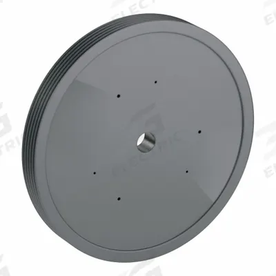 APPROVED VENDOR V-Belt Pulley: C500, 5 Groove, 50.4 in OD, Bushed Bore - Bushed-Bore Cast-Iron V-Belt Pulleys