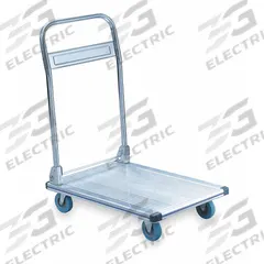 APPROVED VENDOR Platform Truck: 770 lb, 60 in L x 29 1/4 in W x 7 1/4 in H Deck, Rubber, Solid Deck (MPN 2PLG7). Key specifications — Brand: APPROVED VENDOR; Caster/Wheel Configuration: (2) Swivel; Color: Silver; Caster Wheel Width: 1-1/4 in.
