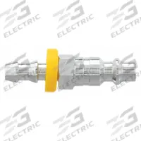 HANSEN Quick Connect Hose Coupling: 1/4 in Body Size, 1/4 in Hose Fitting Size, Sleeve, Male (MPN 16P). Key specifications — Brand: HANSEN; Coupling Locking Type: Sleeve; Hose Fitting Gender: Male.