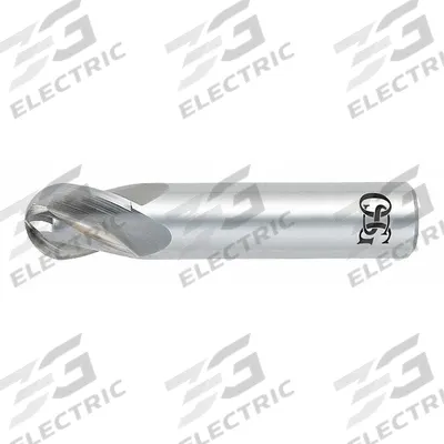 OSG Ball End Mill: Carbide, TiAlN Coated, 4 Flute, 5/64" Mill Dia, 5/32" LOC - General Purpose Carbide Ball End Mills
