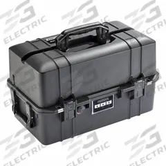 PELICAN Protective Case: Black, Stationary, 2.34 lb Wt, Plastic (MPN 1465AIRNF). Key specifications — Closure Type: Padlock; Brand: PELICAN.