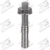 MKT FASTENING Wedge Anchor: 1 3/4 in Overall Lg, 1/4 in Dia, 1/4"-20 Thread Size, Plain, 20 PK (MPN 271413S). Key specifications — Brand: MKT FASTENING; Finish Type: Plain.