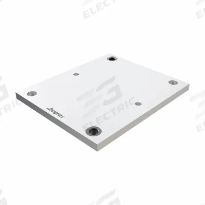 JERGENS Fixture Plate: Ball Lock, Square, Steel, 16 in W x 16 in L x 0.75 in H - Ball Lock Fixture Plates