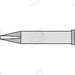 WELLER Soldering Tip: XT Series, Bevel, 1.6 mm W, 37 mm Lg (MPN T0054470899). Key specifications — Compatible Handpiece Manufacturer Model Number: WXP 120; Manufacturer Part Number: T0054470899; Brand: WELLER.