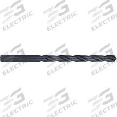 CHICAGO-LATROBE Extra Long Drill Bit: 21/64", 10" Overall Lg, 118° Notched Point, Black Oxide HSS (MPN 50511). Key specifications — attr1233947: 0.3281.