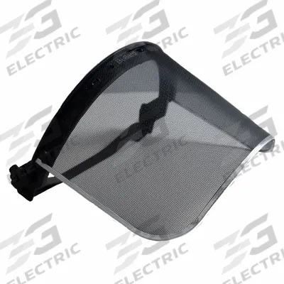 BULLARD Face Shield: Uncoated, Dielectric, Neoprene, Clear, Metal Visor Material - Bullard Face Shield Assemblies for Hard Hats