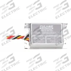 FULHAM Fluorescent Ballast: 120V AC, 1/2 Lamps Supported, 3 3/8 in Overall Lg, 1 3/4 in Overall Wd (MPN WH2-120-C). Key specifications — attr1125022: (1) F14T8; attr239899: FULHAM; attr1125144: 2.