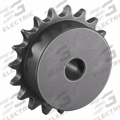 TRITAN Sprocket: One-Sided Hub, For Single Strands, 40, 19 Teeth, 3.038 in Pitch Dia, Steel (MPN 40B19H X 5/8 MPB). Key specifications — attr85387: TRITAN.
