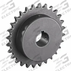 TSUBAKI Single Strand Sprocket: 40, For 1/2 in Chain Pitch, 1 in Bore Dia, 28 Teeth, Steel (MPN 40B28F-1). Key specifications — Brand: TSUBAKI.