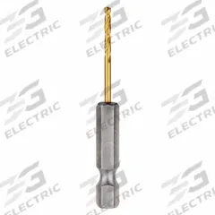 MILWAUKEE Hex Shank Drill Bit: 5/64", 135° Split Point, TiN-Coated HSS, Impact Rated, 2 PK (MPN 48-89-4602). Key specifications — attr1234973: Impact Rated; attr1234966: MILWAUKEE; attr1234978: 0.0781.