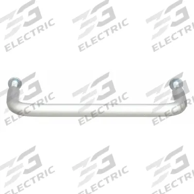 APPROVED VENDOR Pull Handle: Threaded Holes, Aluminum, Silver, #8-32 Screw Size - Standard Pull Handles