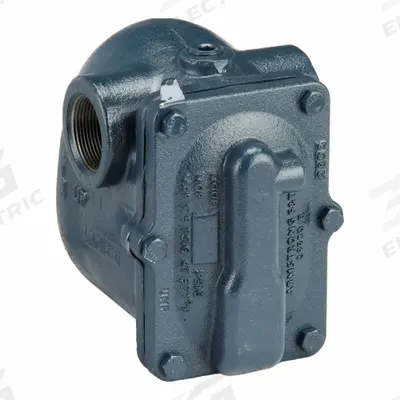 ARMSTRONG INTERNATIONAL Steam Trap: Cast Iron, 1 1/2 in FNPT, 3,100 lb/hr, 15 psi Max., 377°F Max. - Cast Iron C-Pattern Float & Thermostatic Steam Traps