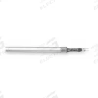TEMPCO Swaged Cartridge Heater: 25 W Watts, 1 1/4 in Lg, 10 in Lead Lg, 120V, 90 W/sq in, 1/8 in Dia (MPN HDC19100). Key specifications — Watt Density: 90 W/sq in; Brand: TEMPCO; Heater Voltage: 120V.