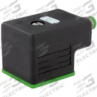MURRELEKTRONIK Solenoid Coil Connector: DIN 43650 Form A, 24V AC/DC, M8, Indicator Light Included (MPN 7000-88915-0000000). Key specifications — attr1078676: MURRELEKTRONIK; attr1078675: 7000-88915-0000000; attr1078682: DIN 43650 Form A; attr1078690: Indicator Light Included; attr1078697: M8; attr1078703: 24V AC/DC.