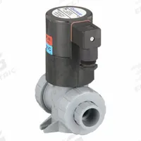 HAYWARD Solenoid Valve: 2-Way, Normally Closed, 3/4 in Pipe Size, 120V AC, Inline Single, CPVC Body (MPN SV20075STE). Key specifications — Pipe Size: 3/4 in; Voltage: 120V AC; Brand: HAYWARD; Coil Enclosure: Watertight.