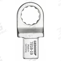 GEDORE Interchangeable Torque Wrench Head: 14mm x 18mm Drive Size, 33 47/64 mm Size (MPN 7218-24). Key specifications — attr310253: 14mm x 18mm; attr324954: GEDORE.