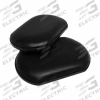 ALCO Universal Calf Pad: Vinyl, Attaching Hardware (MPN 66068BK-A3). Key specifications — Material: Vinyl; Product Type: Universal Calf Pad; Brand: ALCO; Includes: Attaching Hardware; Compatible with Brand: Invacare.