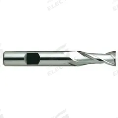 YG-1 Square End Mill: High Speed Steel, TiN Coated, 2 Flute, 3/4" Mill Dia, 1-5/16" LOC, 3-7/16" OAL (MPN 01108HN)
