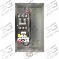 EATON Definite Purpose Starter: Non-Reversing, 3 Poles, 15 A, 120V AC Coil, Thermal Protection, 0.4 (MPN A27CGC15AP60). Key specifications — Brand: EATON; Thermal Units Required: None (Includes Integrated Bimetallic Elements).
