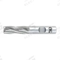 OSG Roughing End Mill: Cobalt, 6 Flute, 1-1/4" Mill Dia, 3" LOC, 5-1/2" OAL (MPN 4712300)