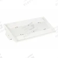 ALBEO LED High Bay: 18,000 lm, 5000K, 15 ft – 40 ft Mounting Ht, Wide Distribution, 126 W, 120V AC (MPN ABC1118571DQVSTAAW1PK). Key specifications — Voltage: 120V AC; LED Replacement For: 175 to 450W HID; Brand: ALBEO; Color Temperature: 5000K.