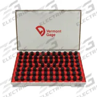 VERMONT GAGE Pin Gauges: No-Go (Minus), 19.01 mm to 20.99 mm, 0.01 mm Dia Increment (MPN 902400700). Key specifications — attr1182478: VERMONT GAGE; attr1182465: ZZ; attr1182466: +/-0.0050 mm.