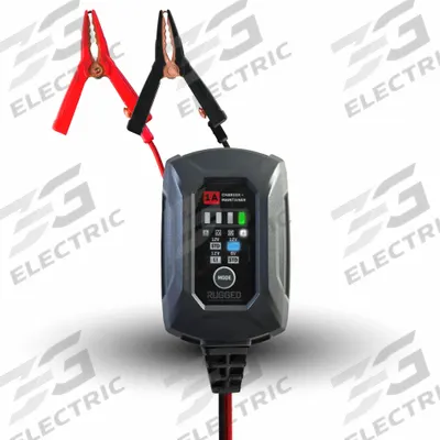SCHUMACHER ELECTRIC Battery Charger: Charging/Maintaining, Auto, Auto On/Off/Float - Handheld Portable Battery Chargers