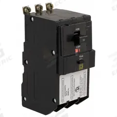 SQUARE D Miniature Circuit Breaker: 30 A, 240V AC, Three Phase, 10kA at 240V AC, 3 Poles (MPN QOB330EPD). Key specifications — Phase: Three; Amps: 30 A; AC Voltage Rating: 240V AC; Max. AIR Rating: 10kA at 240V AC; For Use With: QO Load Centers and NQ Panelboards; Brand: SQUARE D.